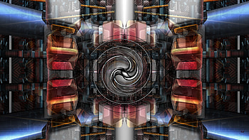 Spiral, black, abstraction, pattern HD wallpaper