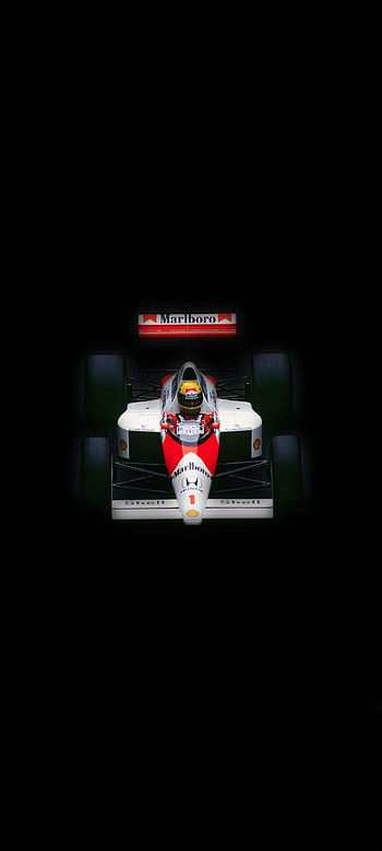 Mclaren Mp4 Black, senna HD phone wallpaper