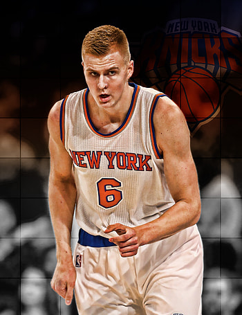 Kristaps Porzingis, Posted by John Walker HD phone wallpaper