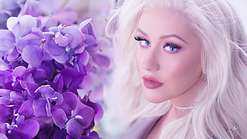 Christina Aguilera Flowers, music, Christina Aguilera HD wallpaper