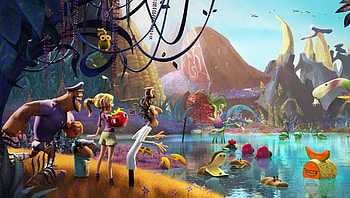 Cloudy with a Chance of Meatballs 2 (2022) movie HD wallpaper