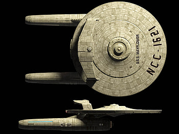 USS Mayflower, ship, star trek, scifi, mayflower HD wallpaper
