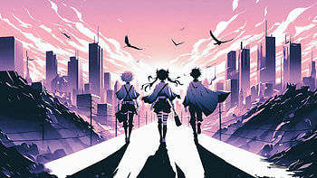 Anime Full, Anime, city, Cool, cool anime, anime city HD wallpaper