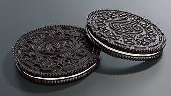 Artistic Oreo love, Creative expressions, Cookie-inspired art, Delicious visuals HD wallpaper