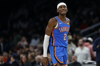 Shai Gilgeous-Alexander Oklahoma City Thunder, NBA, Oklahoma City Thunder, Shai Gilgeous-Alexander HD wallpaper