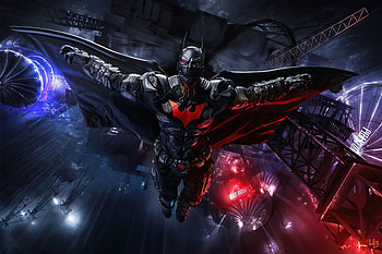 High Tech Batman Suit Open Wings , batman, superheroes, artist, artwork, digital-art HD wallpaper