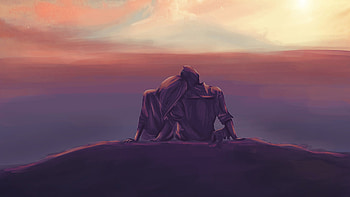 Superman With His Gf, superman, superheroes, artwork, artstation HD wallpaper