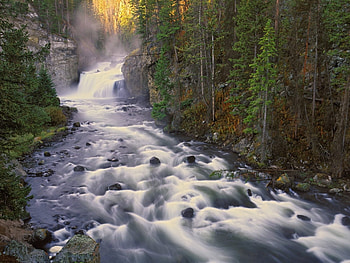 Landscape, Rivers, Waterfalls HD wallpaper
