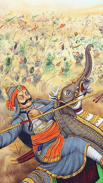 Maharana Pratap, Fight, War HD phone wallpaper
