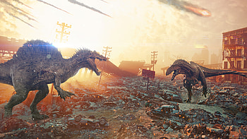 dinosaurs, Self-made , High-resolution , Mesozoic creatures HD wallpaper