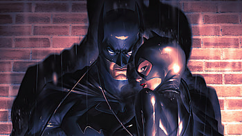 Catwoman And Batman , catwoman, batman, superheroes, artist, artwork, digital-art, artstation HD wallpaper