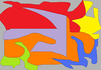 crazy shapes, colors, intresting HD wallpaper