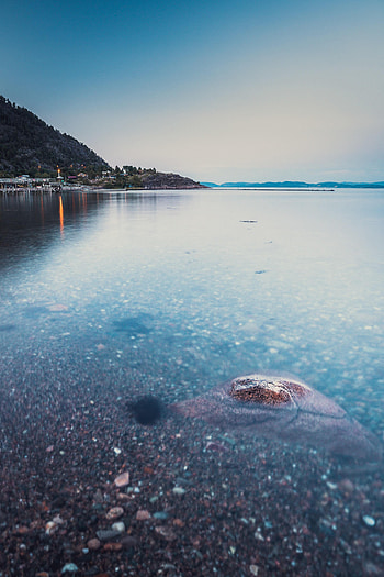 Nature, Pebble, Sky, Sea, Coast HD phone wallpaper