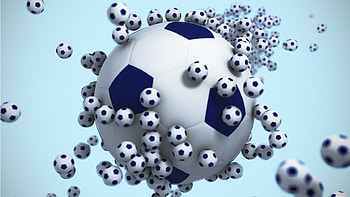 Soccer Season, blue, balls, white, soccer HD wallpaper