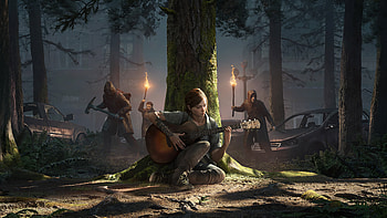 Ellie, Striking visuals, Emotionally charged, Gaming experience HD wallpaper