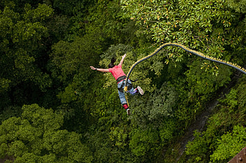 India, Bungee Jumping HD wallpaper