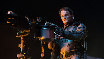 Jason Clarke, Terminator Genisys, John Connor, Heavy gun HD wallpaper