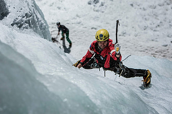 South Tyrol, Ice Climbing HD wallpaper