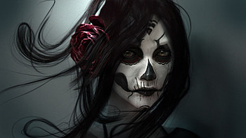 Make up, Goths HD wallpaper