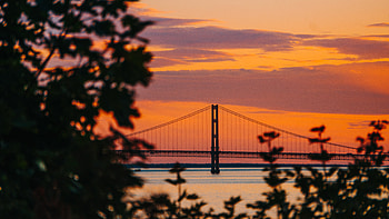 Golden Gate Bridge During Golden Hour , golden-gate-bridge, bridge, san-francisco, world, graphy HD wallpaper