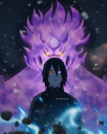 Sauske susano, electric blue, art HD phone wallpaper