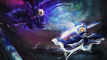 Anime Fighter, fighter, sparks, sky, anime HD wallpaper