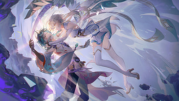 Lumine Xiao Genshin Impact HD wallpaper