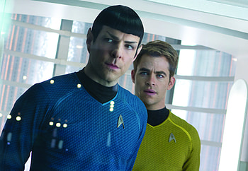 Zachary Quinto and Chris Pine, Spock HD wallpaper