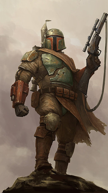 Boba Fett, Boba Fett Mandalorian Star Wars HD phone wallpaper