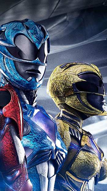 Blue power ranger, anime, power rangers HD phone wallpaper