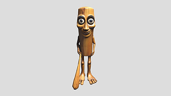 : Italian Brainrot Character Tung Tung Tung Sahur Illustration, Italian Brainrot, Tung Tung Tung Sahur HD wallpaper