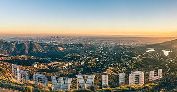 Hollywood Skyline, Skyline, Simon Cooper HD wallpaper