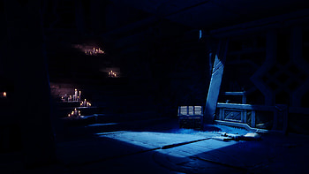 Genshin Impact : Mysterious Shadowed Chamber, video game, Genshin Impact HD wallpaper