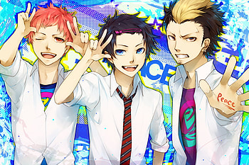 Ao No Exorcist, ryuji-suguro, shima-renzou, ao-no-exorcist, rin-okumura HD wallpaper