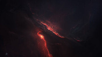 Nebula Space Scenery , nebula, space, digital-universe, deviantart HD wallpaper