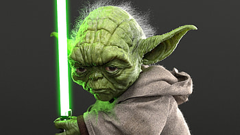 Sujung Kwon, Master Yoda, Star Wars HD wallpaper