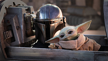 The Mandalorian & Grogu : Star Wars’ Beloved Duo in Action, The Mandalorian (Character), baby yoda, Grogu (Star Wars), TV Show, The Mandalorian (TV Show) HD wallpaper
