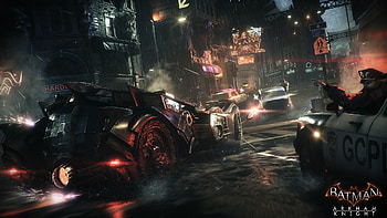 Batman Arkham Knight Police vs Villans Uploaded by The Master Assassin HD wallpaper