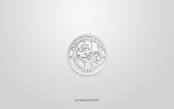 FC Hradec Kralove, creative 3D logo, white background, Czech First League, 3d emblem, Czech football club, Hradec Kralove, Czech Republic, 3d art, football, FC Hradec Kralove 3d logo HD wallpaper