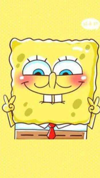 Fondoparados, fondo, dos, bobesponja HD phone wallpaper