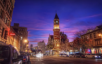 Landscape, Cities, Streets HD wallpaper