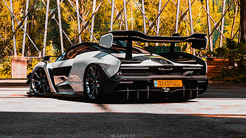 Autumn Apex: Supercar HD wallpaper