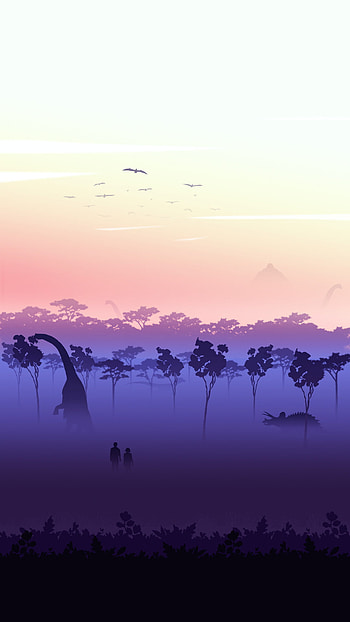 Jurassic Park, Minimalist , Top backgrounds HD phone wallpaper