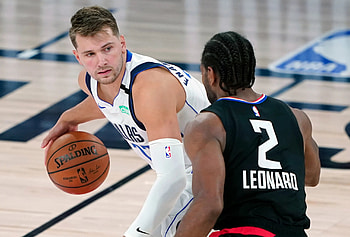 Kawhi Leonard, Luka Doncic HD wallpaper