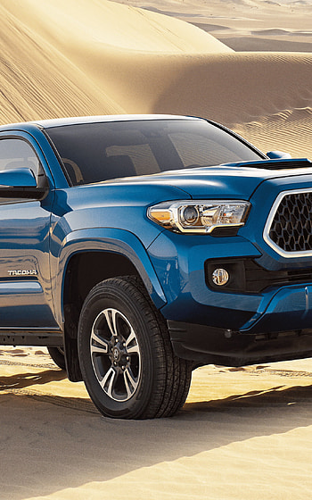 2019 Toyota Tacoma, Blue color, Sand, U HD phone wallpaper