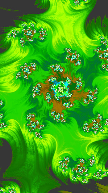 Trippy Psychedelic Fractal, trippy, psychedelic, aesthetic, Abstract, fractal HD phone wallpaper