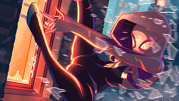 Gwen Stacy Artwork , gwen, gwen-stacy, artwork, artist, digital-art, superheroes, behance HD wallpaper