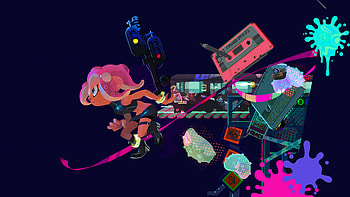 Splatoon 2: Octo Expansion — Neon Depths Ultra, Splatoon 2 : Octo Expansion HD wallpaper