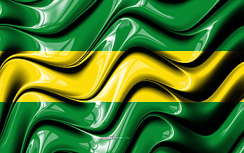 Caucasia Flag, , Cities of Colombia, South America, Day of Caucasia, Flag of Caucasia, 3D art, Caucasia, colombian cities, Caucasia 3D flag, Colombia HD wallpaper