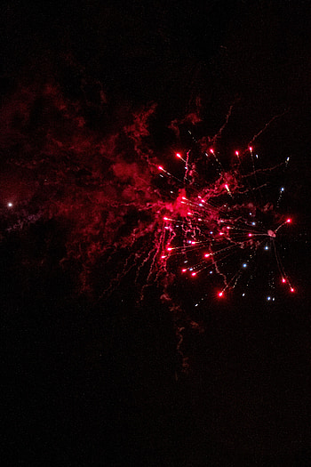 Holidays, Smoke, Night, Dark, Sparks, Fireworks, Firework HD phone wallpaper